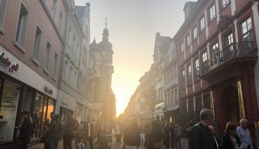 ドイツ・ハイデルベルクの街並み
