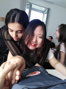 イタリアの友達と(高校留学)